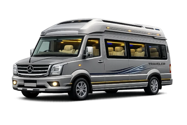 Maharaja Tempo Traveller on Rent in Ayodhya