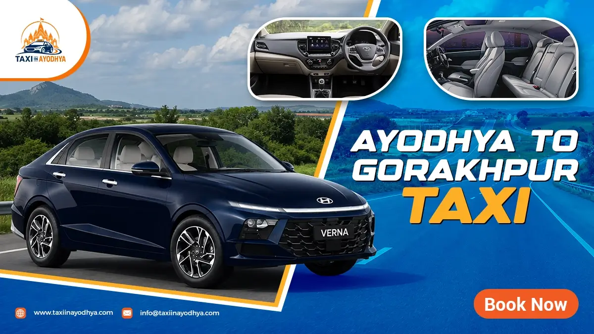 Ayodhya to Gorakhpur Taxi
